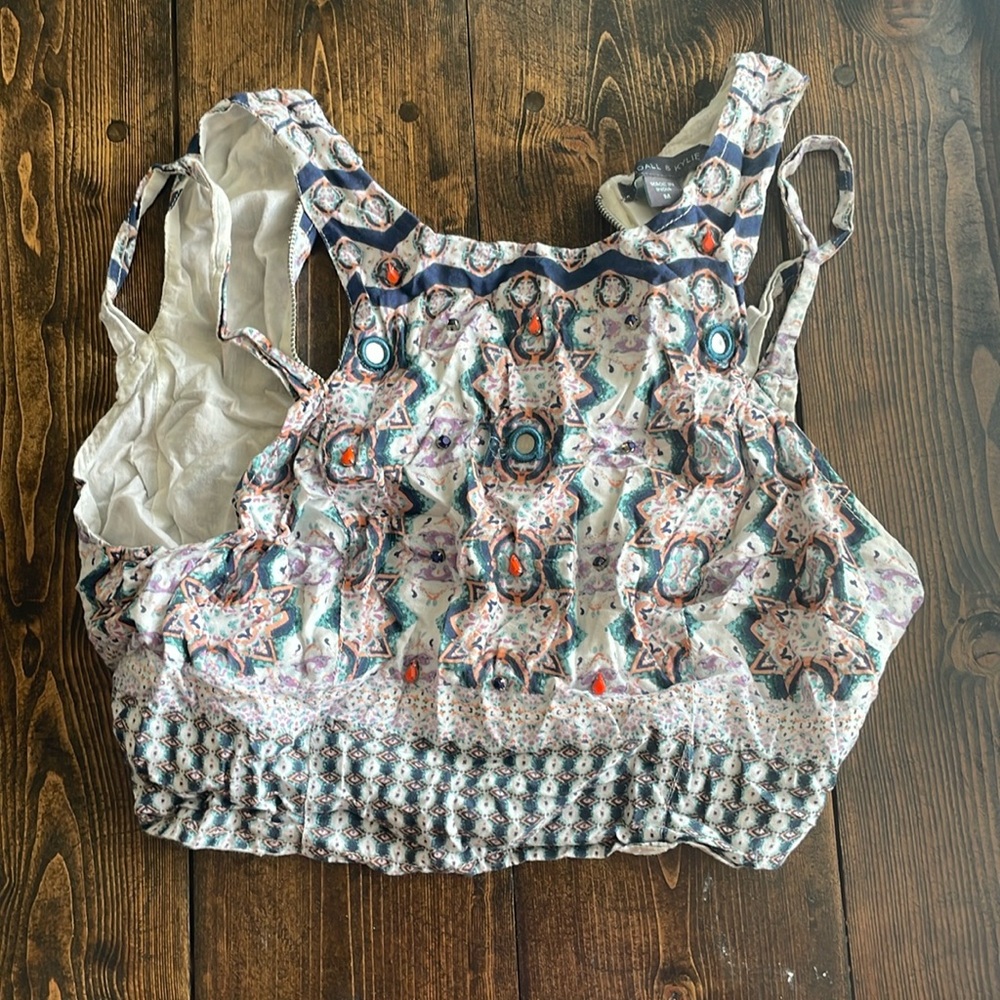 Kendall and Kyle crop top